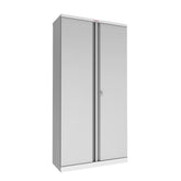 Phoenix SCL Series 2 Door 4 Shelf Steel Storage Cupboard in Grey with Key Lock SCL1891GGK DD